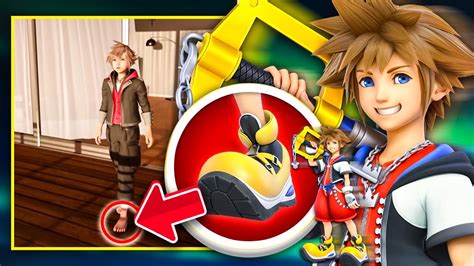 kingdom hearts sora feet|Sora REDUCED The Size of His Feet